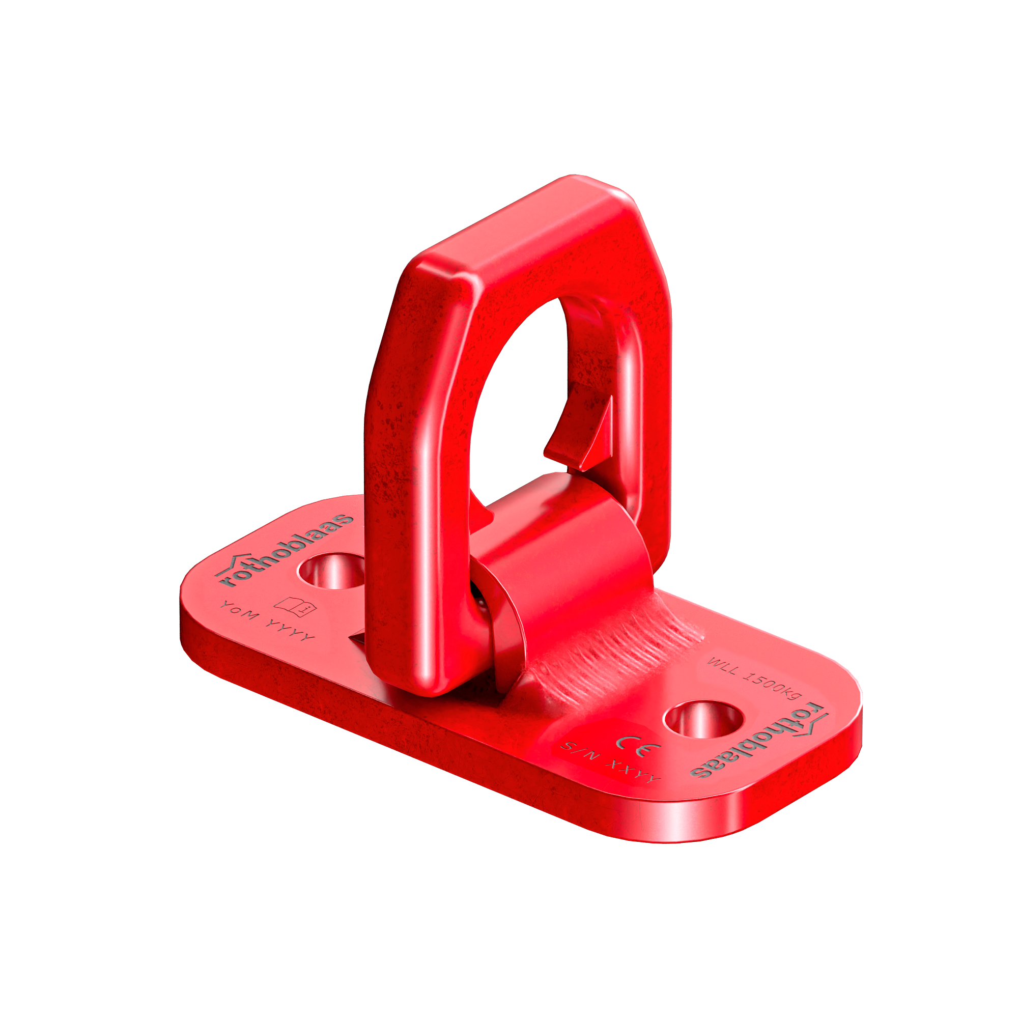RAPTOR-MINI-small-rigging-plate-mass-timber-on-site-integrated-folding-lifting-eye-2-screws