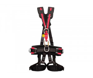 complete-professional-harness-for-fall-protection-systems,-positioning,-rope-access-work