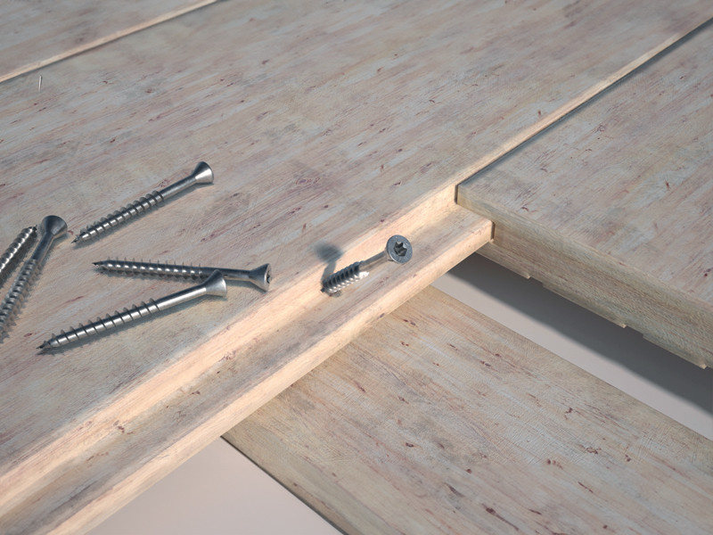 SHS-Ø3.5-application-in-the-gap-between-timber-cladding-boards-invisible-fastening
