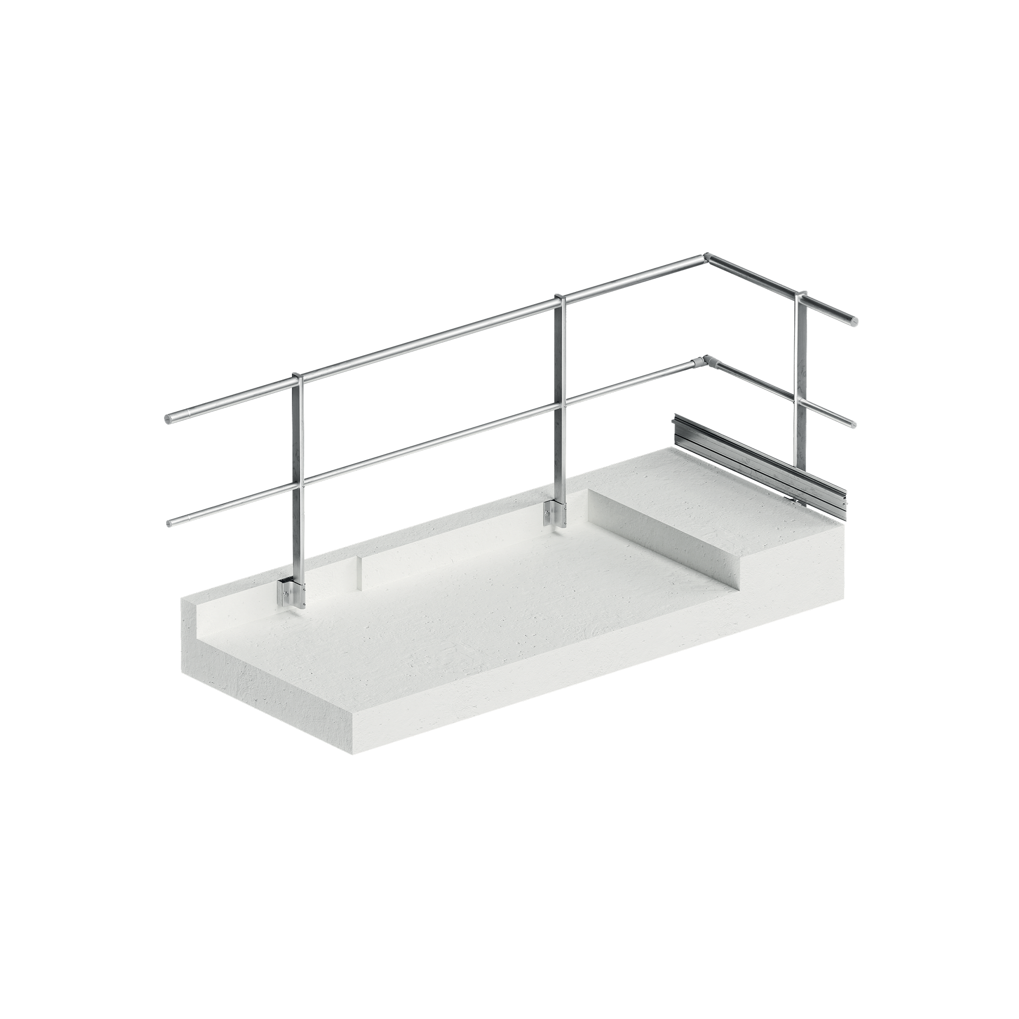 RAILING VERTICAL AND VERTICAL SPACED FASTENING | BORDER V/BORDER VD ...
