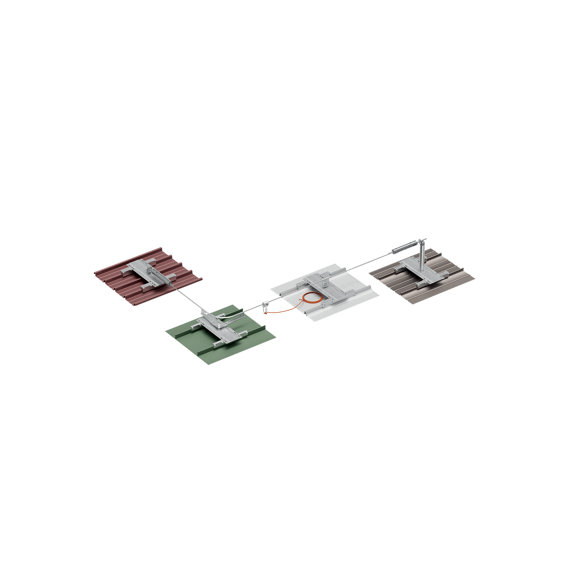 lifeline-on-support-for-continuous-roofs-patrol-t-clamp
