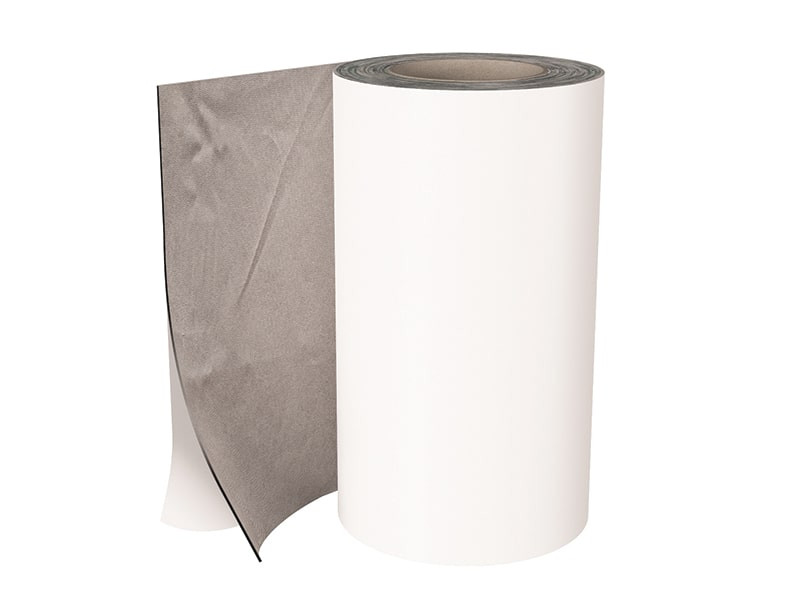self-adhesive bituminous band, it can be plastered