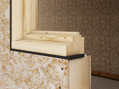 application-self-expanding sealing tape for windows/doors-frame-band