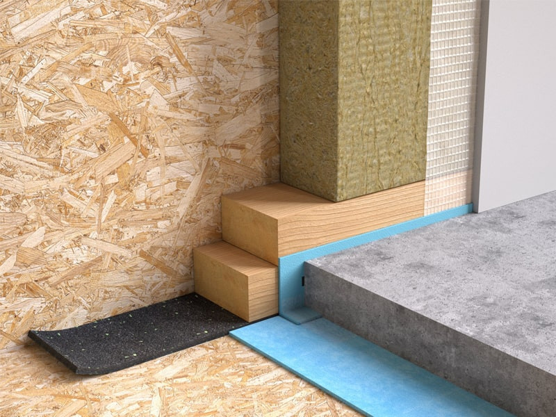 application-resilient-granular-rubber -soundproofing-profile-granulo-stripe