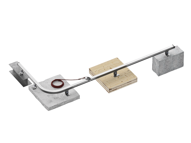 HORIZONTAL RAIL SYSTEM | H-RAIL ON FLOOR | ROTHOBLAAS
