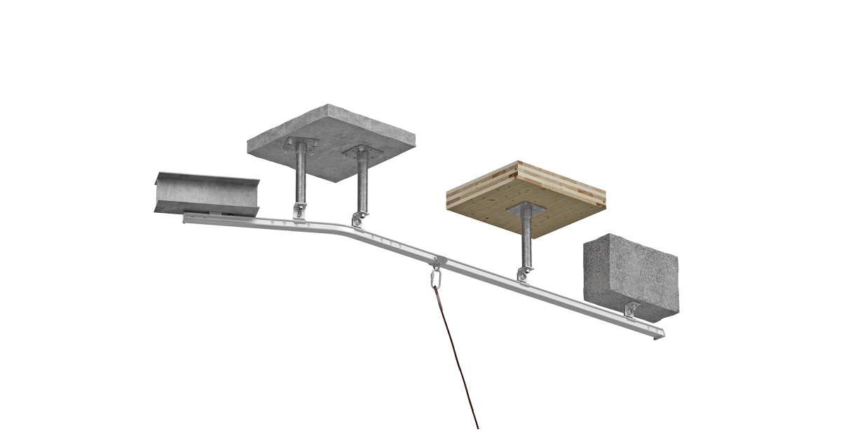 Overhead Rails Extendable HORIZONTAL OVERHEAD RAIL SYSTEM | H-RAIL OVERHEAD | ROTHOBLAAS