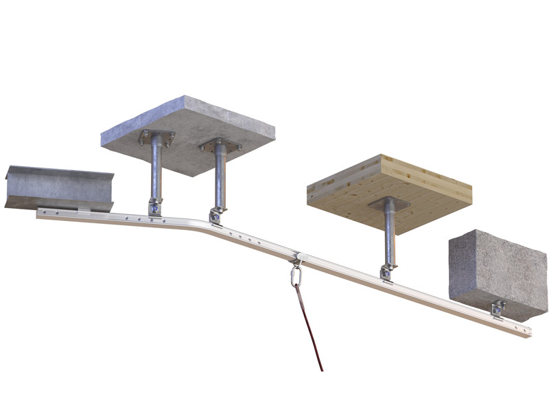 WORKING AT HEIGHT WITH | H-RAIL OVERHEAD | ROTHOBLAAS