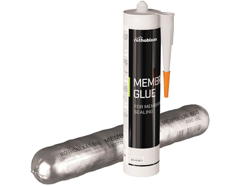 adhesive glue for sealing membranes