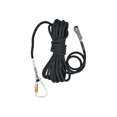 SEMI-STATIC ROPE WITH SEWN ENDS AND AUTOMATIC CARABINER | ROPE 1 ...