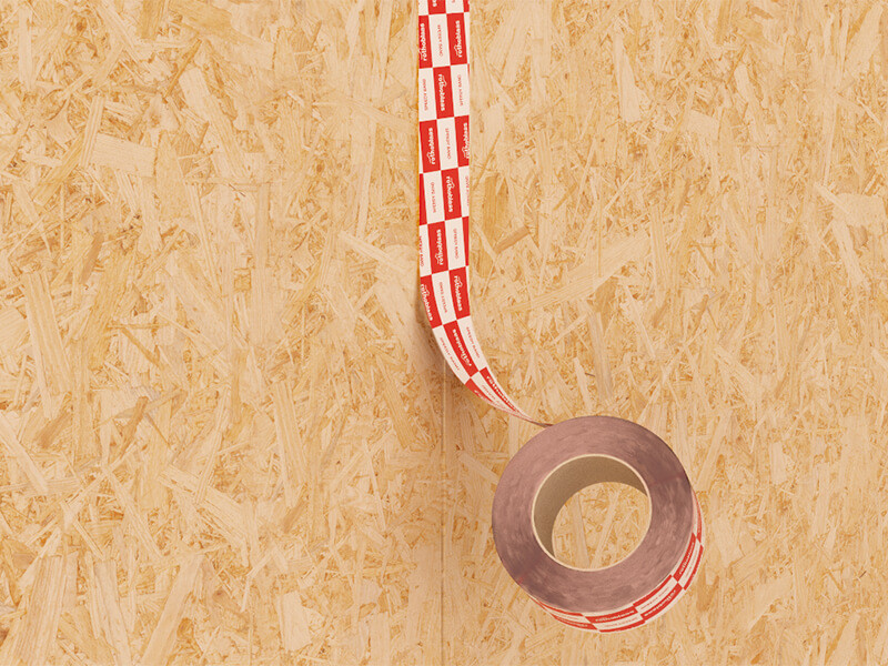 universal single-sided tape without release liner