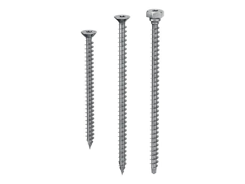 FULLY THREADED SCREW WITH COUNTERSUNK OR HEXAGONAL HEAD | VGS | ROTHOBLAAS