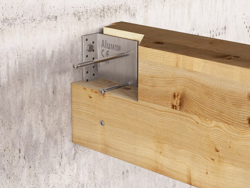 concealed bracket with and without holes