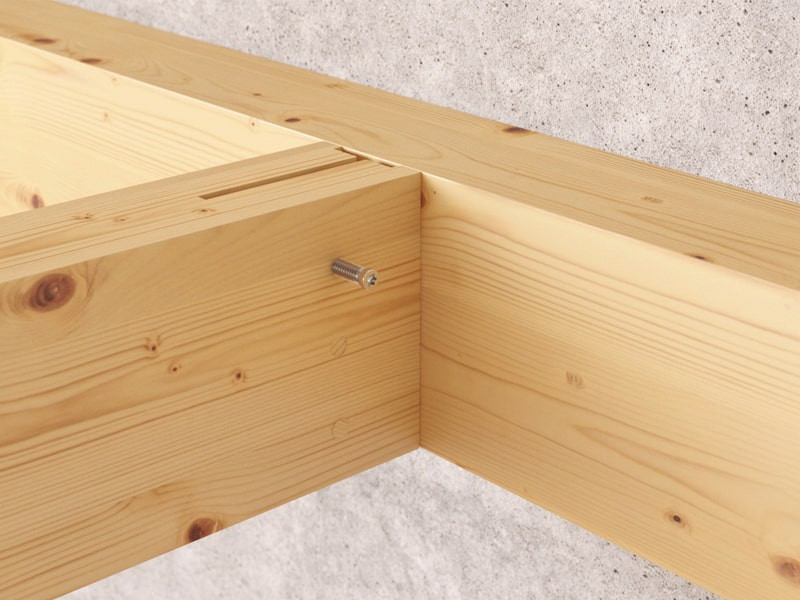 concealed bracket with and without holes