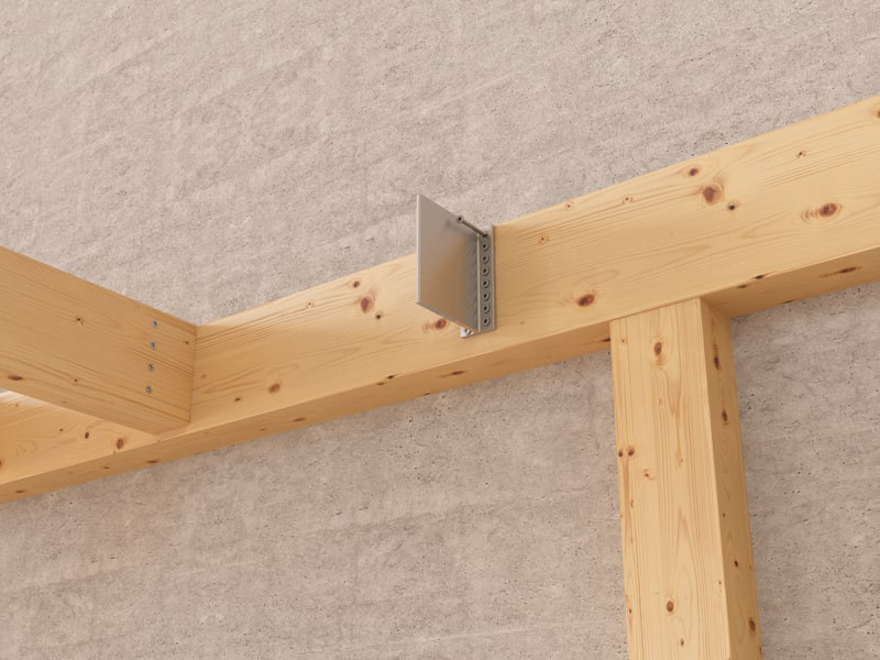 concealed bracket with and without holes