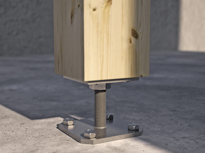 application-adjustable-post-base-r40