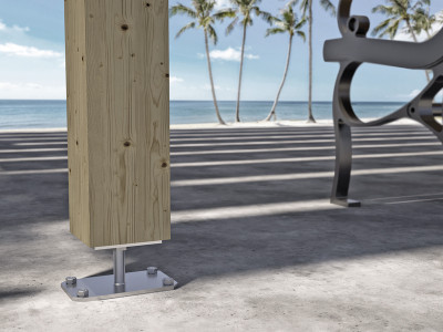 application-adjustable-post-base-r40