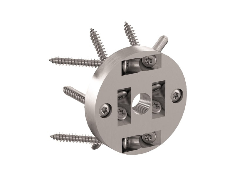 removable concealed connector