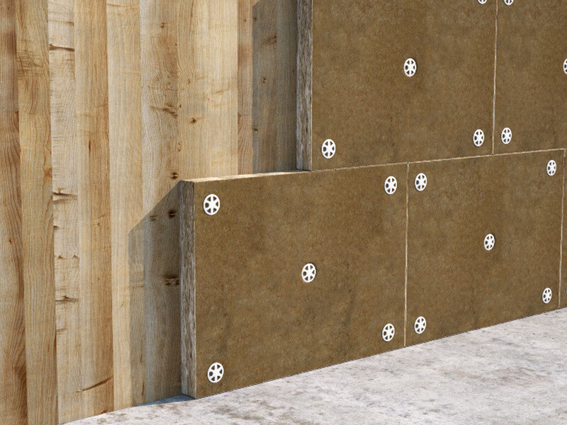 Application washer-to-fasten-insulation-to-wood-thermowasher