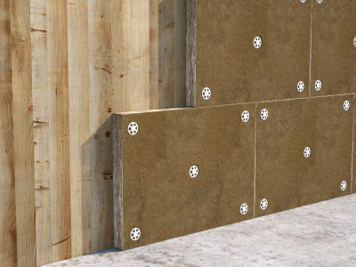 Application washer-to-fasten-insulation-to-wood-thermowasher