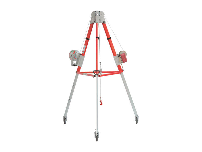 mobile device-with-three-feet-for-lowering-and-lifting-on-wheels-tripod-4