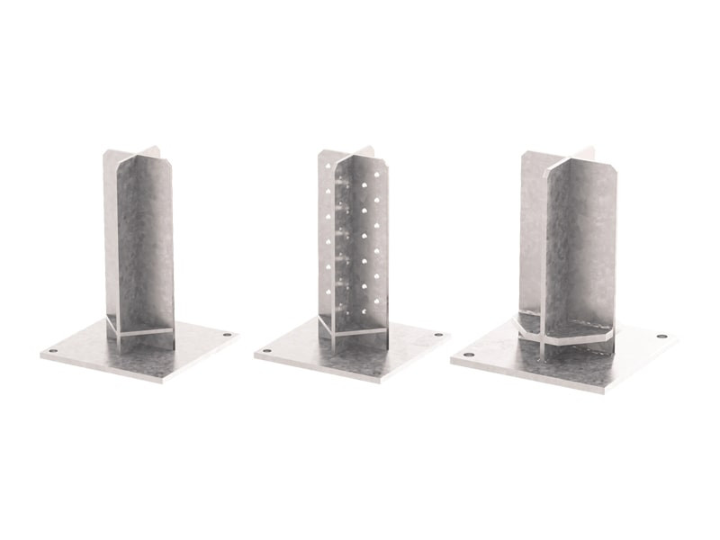 cross-shaped post base